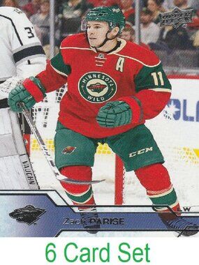 Zach Parise Hockey Card Collection